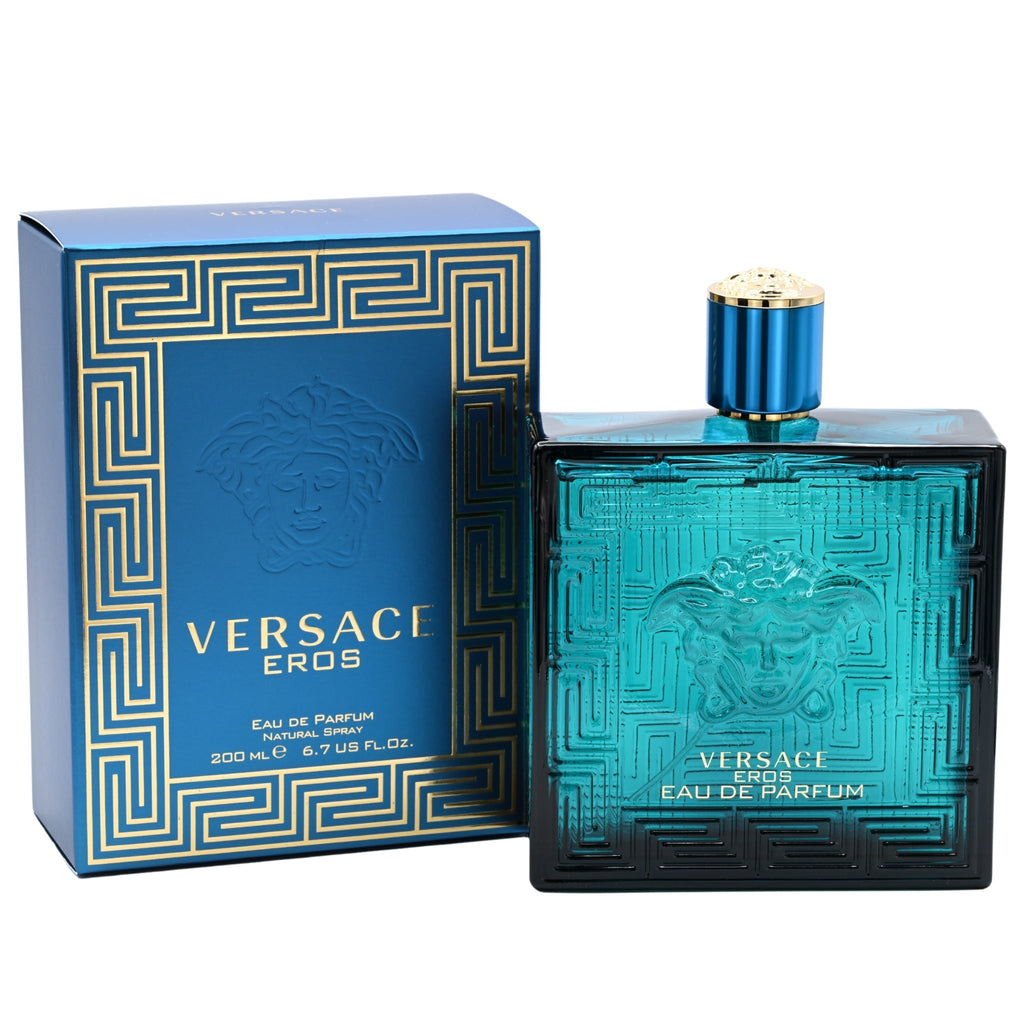 Versace Eros Eau de Parfum 6.7 oz Men’s Cologne by Versace – Long Lasting Fragrance
