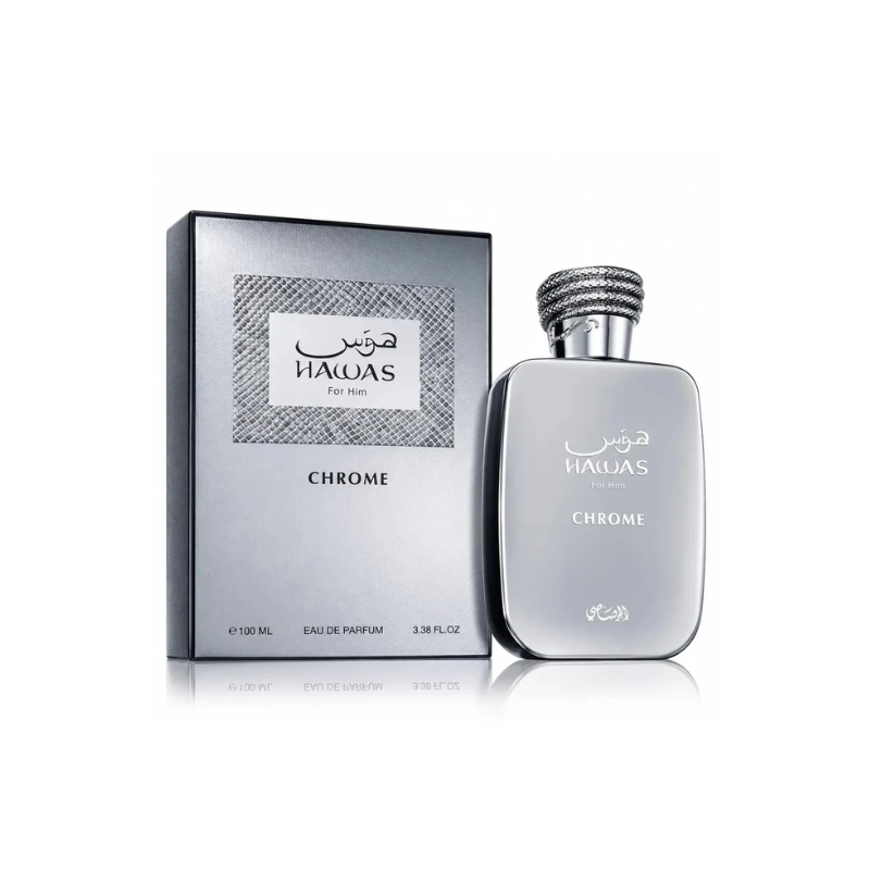 Rasasi Hawas Chrome EDP 3.4 oz for Men